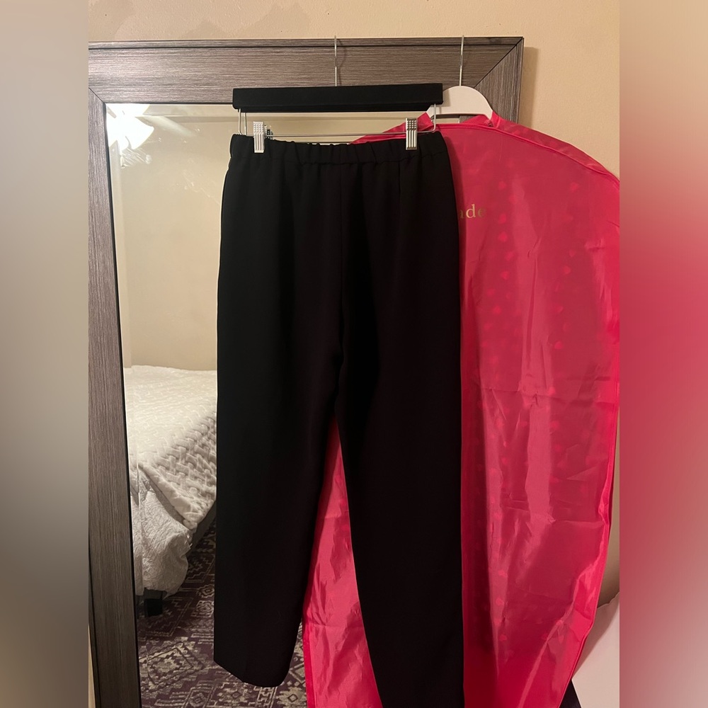 Dries Van Noten Women’s Ankle Black Pants